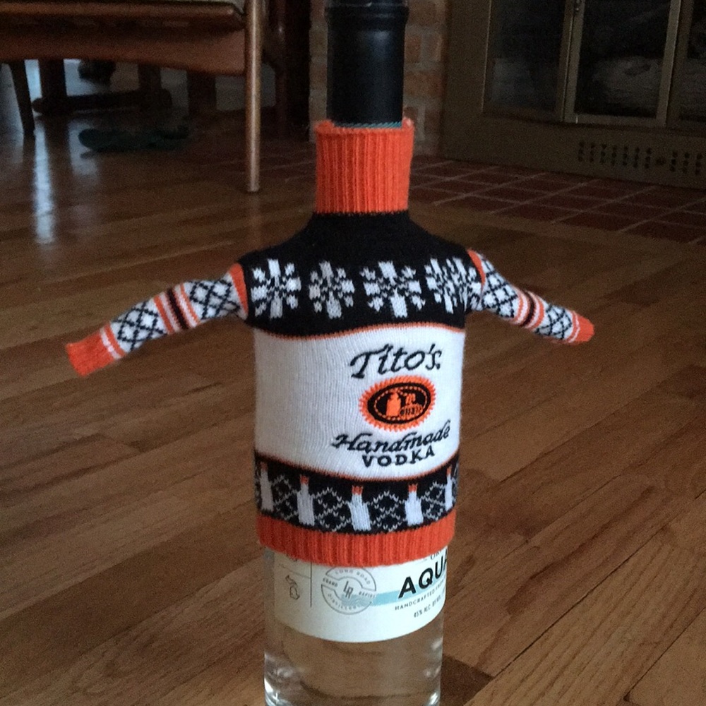 Titos’s Handmade Vodka Sweater